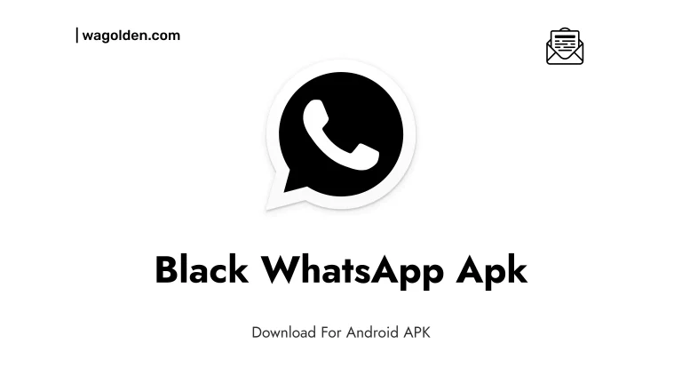 Whatsapp Black - black whatsapp gold apk